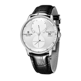 Reef Tiger RGA82B0 Men Classics White & Multifunction Classics  Sub-dial Dress Automatic Mechanical Watch